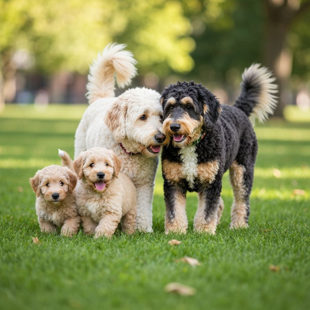 Sheepadoodle family
